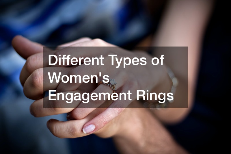 Different Types of Womens Engagement Rings